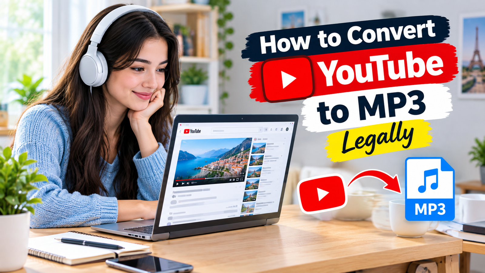 how to convert youtube to mp3 legally